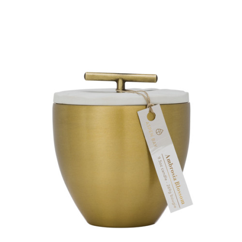 Ambrosia Blossom Candle by Aspen Bay Candles Lewis Furniture Store