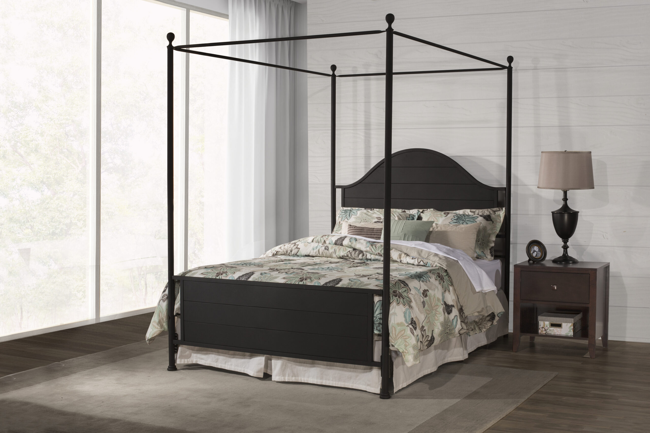 Cumberland Metal Canopy Bed  by Hillsdale Lewis Furniture 