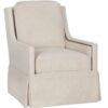 Kelly Skirted Swivel Chair by Fairfield